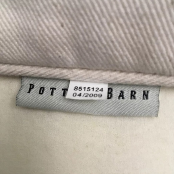 Set Of 2 Pottery Barn Zippered Pillow Covers  20 X 20 100% Cotton - Picture 13 of 15